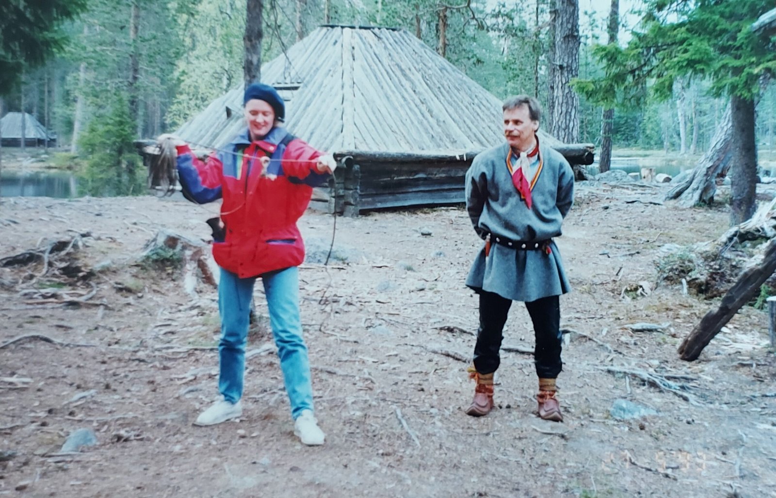 The intricate detail of the Wall in the Wilderness, Tasmania. In this carving, a woman finds out her husband has died. Source: ABC.