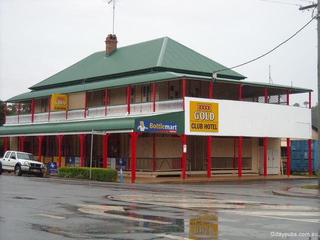 No shortage of grand country pubs along the way.  The Esk Club Hotel.