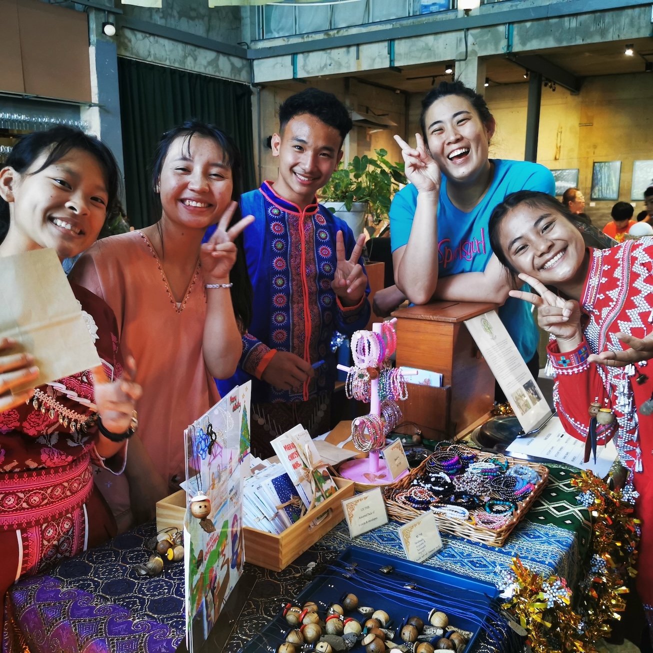 Students at the Youth Charity Foundation (YCF) in Doi Saket, Thailand.