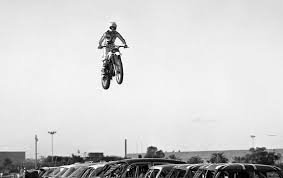 Dale Buggins in full flight in 1978.