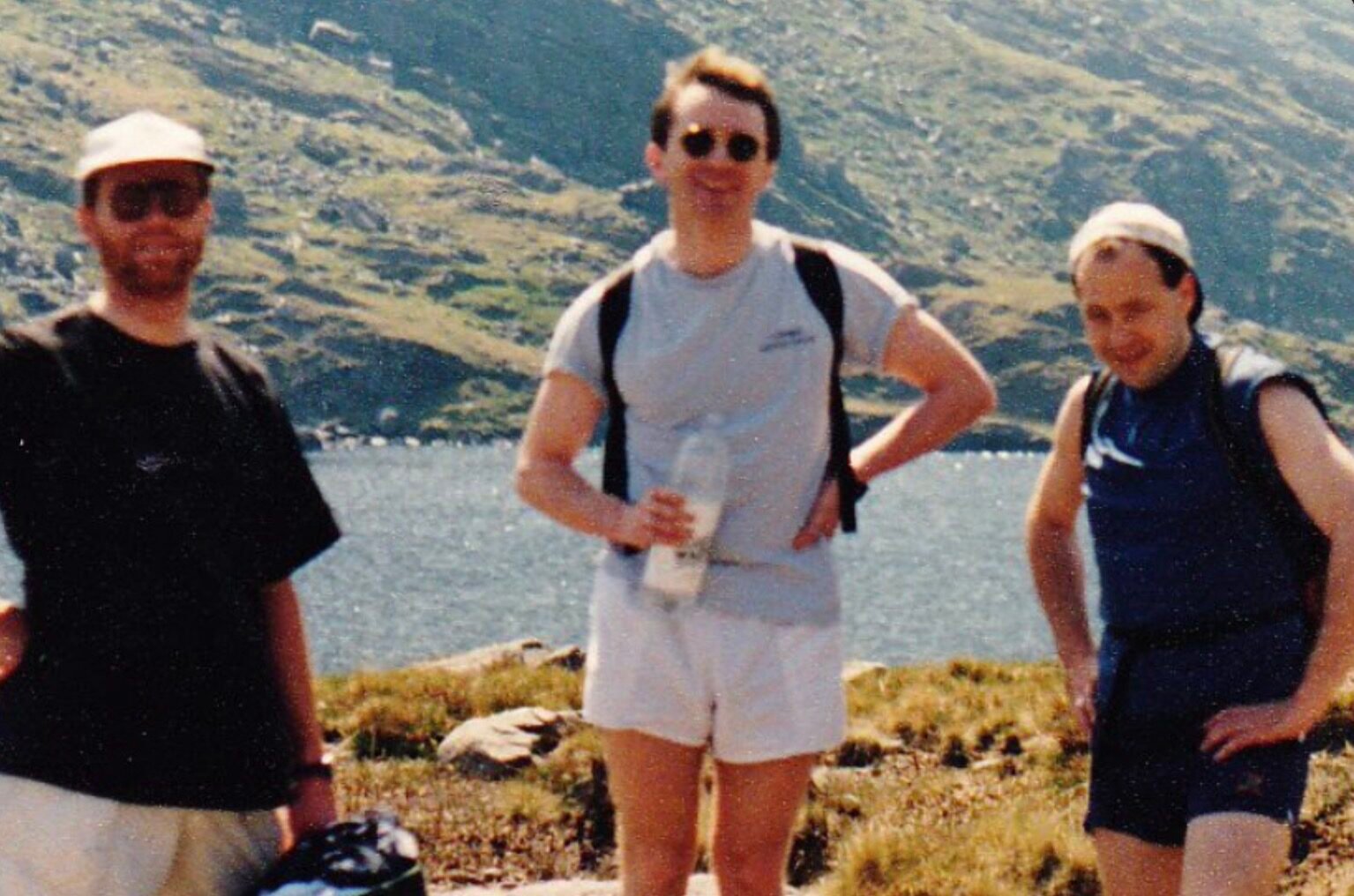 Trekkers in Ireland, 1995.
