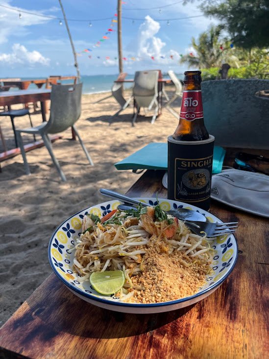 Lunch in Thailand.